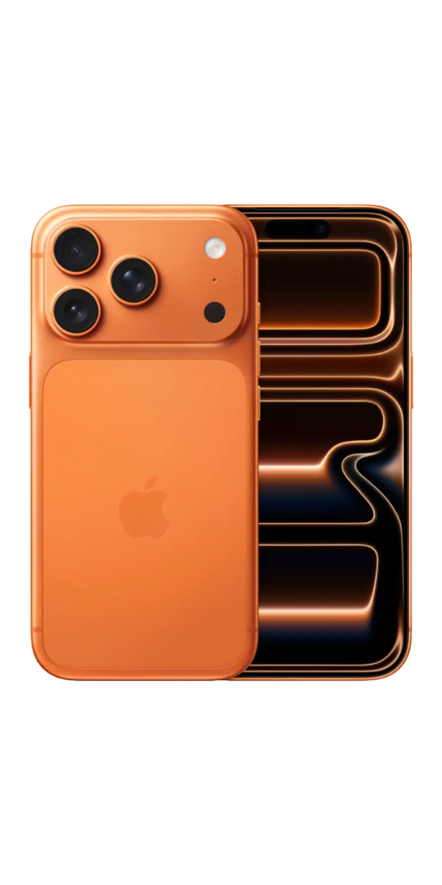 iPhone 17 Pro Max na cor Laranja